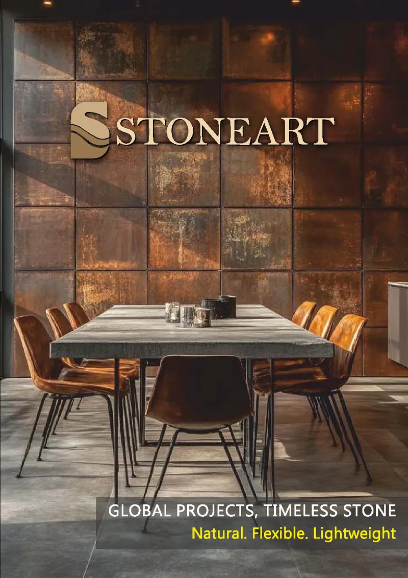 First page of Natural Stone Veneer Catalogue