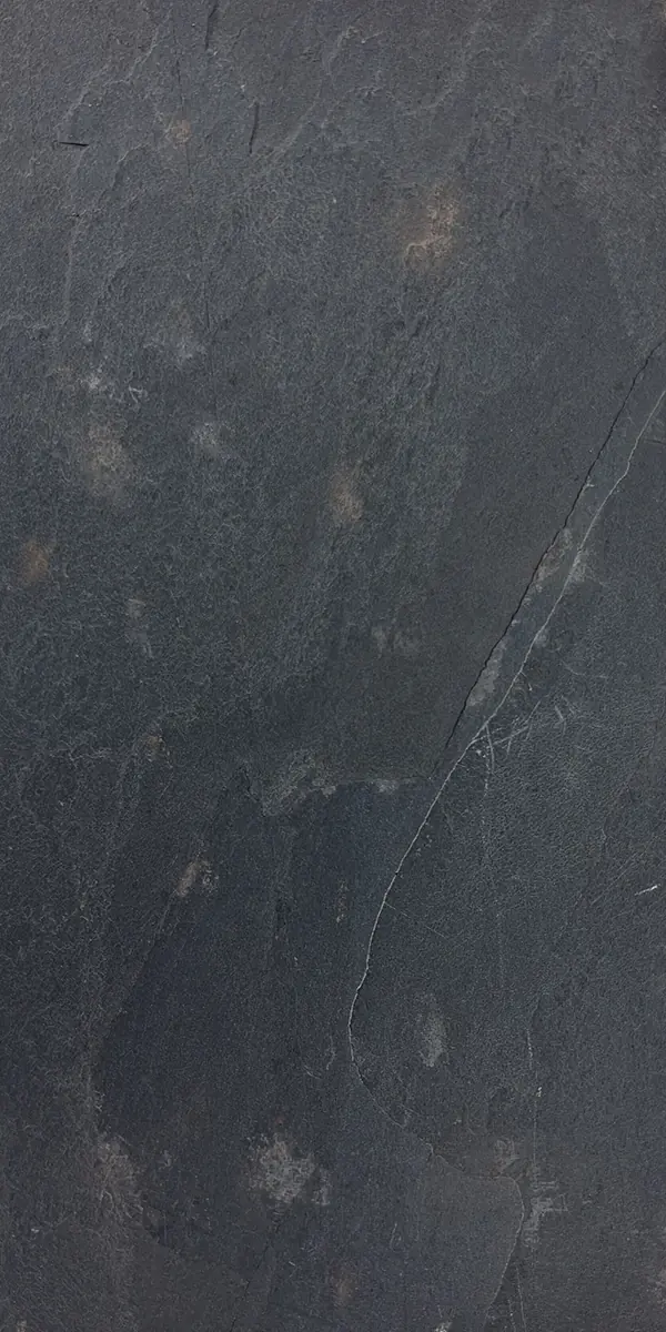 K Black slate veneer sheet